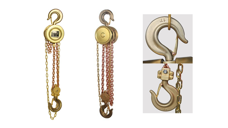 Взрывозащищенный ручной подъемник обеспечивает безопасность завода по производству удобрений