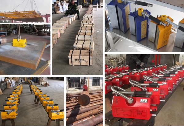 Если магнитный подъемник снова используется после длительного периода бездействия, какие испытания следует провести для обеспечения безопасного подъема?