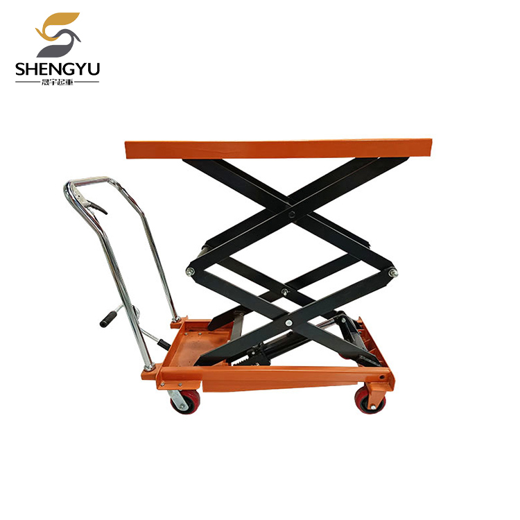 Гидравлическая настольная тележка